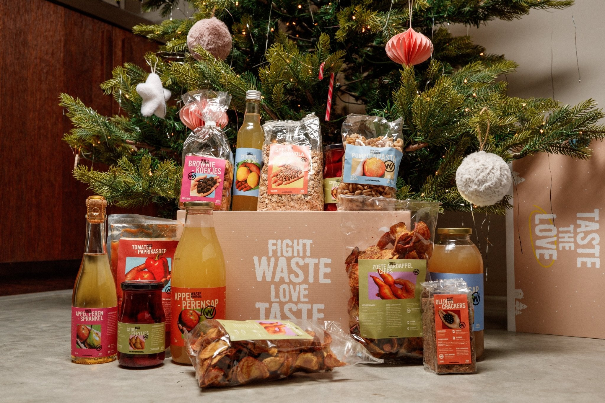 Foodwaste kerstbox (pre - order) - WasteWarriors