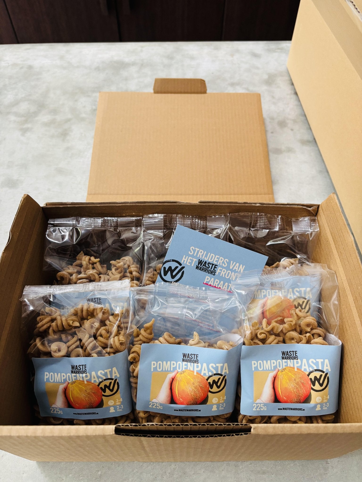 PASTA box + 1 maaltijd naar de voedselbank - WasteWarriors