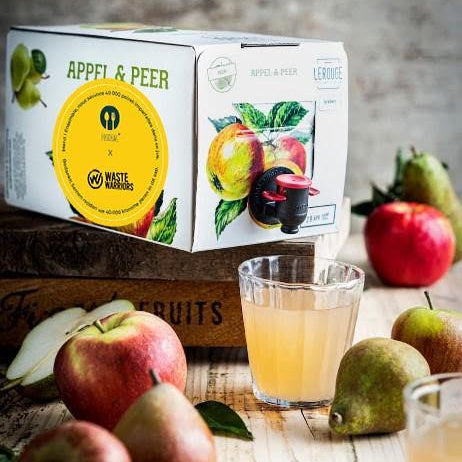 Versgeperst appel - perensap (3L karton) - WasteWarriors